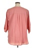 Boutique + 100% Polyester Pink 3/4 Sleeve Blouse Size 1X - photo 2