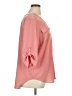 Boutique + 100% Polyester Pink 3/4 Sleeve Blouse Size 1X - photo 4