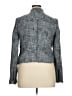 Banana Republic 100% Polyester Tweed Gray Jacket Size 14 - photo 2
