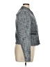 Banana Republic 100% Polyester Tweed Gray Jacket Size 14 - photo 4