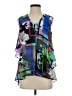 Bali Blue Sleeveless Blouse Size S - photo 1