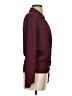 Venus 100% Polyester Burgundy Long Sleeve Blouse Size 2 - photo 4
