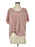 Out From Under Pink Short Sleeve Top Size S - photo 1