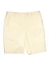 Talbots Solid Ivory Khaki Shorts Size 12 - photo 1