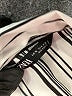 Zara 100% Polyester Stripes Ivory Long Sleeve Blouse Size XL - photo 7