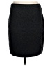 Eileen Fisher Chevron-herringbone Black Wool Skirt Size M - photo 2