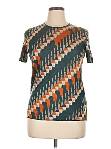 AKRIS Short Sleeve Top (view 1)