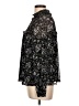Cure Black Long Sleeve Blouse Size L - photo 5