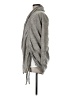 ALLSAINTS Spitalfields 100% Wool Gray Wool Cardigan Size 8 - photo 5