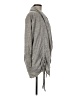 ALLSAINTS Spitalfields 100% Wool Gray Wool Cardigan Size 8 - photo 4
