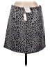 She + Sky Animal Print Gray Casual Skirt Size M - photo 2