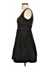 Aqua Solid Black Cocktail Dress Size S - photo 5