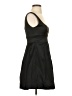 Aqua Solid Black Cocktail Dress Size S - photo 4