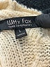 Witty Fox Animal Print Tan Pullover Sweater Size L - photo 7
