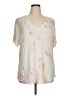 Old Navy Tie-dye Ivory Short Sleeve Blouse Size XL - photo 1