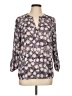 Daniel Rainn 100% Polyester Purple 3/4 Sleeve Blouse Size L - photo 1