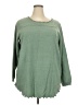 Roaman's Green Pullover Sweater Size 18 (L) - photo 1