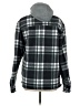 Mountain Ridge 100% Polyester Plaid Gray Jacket Size M - photo 2
