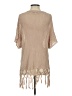 CAbi 100% Cotton Tan Poncho Size S - photo 2