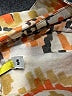 Chufy Print Orange Romper Size S - photo 5