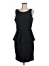 Bar III Solid Black Cocktail Dress Size M - photo 1