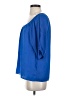 XXI 100% Polyester Blue 3/4 Sleeve Blouse Size S - photo 5