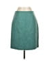 Boden 100% Wool Solid Teal Wool Skirt Size 4R - photo 1