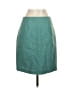 Boden 100% Wool Solid Teal Wool Skirt Size 4R - photo 2