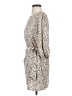 VICI 100% Polyester Animal Print Ivory Cocktail Dress Size S - photo 5