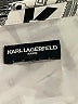 Karl Lagerfeld Paris 100% Polyester Print Ivory Long Sleeve Blouse Size S - photo 7