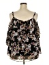 Boutique + 100% Polyester Black Sleeveless Blouse Size 2X - photo 2