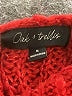 Oak & Trellis Hearts Red Turtleneck Sweater Size M - photo 7