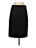 J.Crew 100% Cotton Solid Black Formal Skirt Size 4 - photo 1