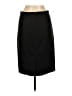 J.Crew 100% Cotton Solid Black Formal Skirt Size 4 - photo 2