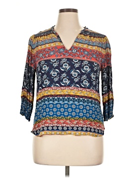 New Directions 3/4 Sleeve Blouse