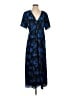 The Kooples 100% Polyester Blue Casual Dress Size XL (4) - photo 1