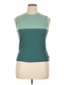Active by Old Navy 100% Polyester Teal Sleeveless T-Shirt Size XL - photo 1