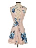 Lulus 100% Polyester Floral Tan Cocktail Dress Size XS - photo 2