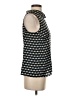 Halogen 100% Polyester Black Sleeveless Blouse Size S - photo 4