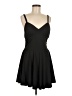 Unbranded Solid Black Cocktail Dress Size M (estimated) - photo 1