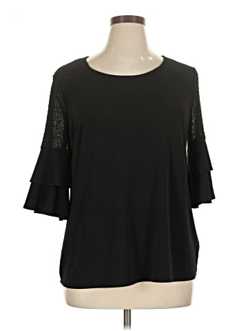 Roz & Ali 3/4 Sleeve Top (view 1)