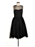 Donna Morgan 100% Polyester Stars Black Cocktail Dress Size 8 - photo 1