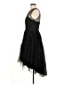 Donna Morgan 100% Polyester Stars Black Cocktail Dress Size 8 - photo 5