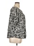Terra & Sky 100% Rayon Silver 3/4 Sleeve Blouse Size 1X - photo 4