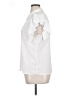 Sioni Ivory Short Sleeve Blouse Size XL - photo 5