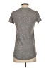 Zoe+Liv Metallic Silver Gray Short Sleeve T-Shirt Size S - photo 2