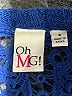 Oh MG! 100% Acrylic Blue Pullover Sweater Size S - photo 7