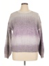 Ann Taylor LOFT Tie-dye Purple Pullover Sweater Size XL - photo 1