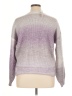 Ann Taylor LOFT Tie-dye Purple Pullover Sweater Size XL - photo 2