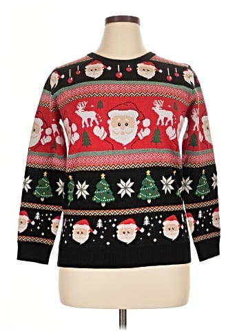FancyQube Pullover Sweater (view 1)